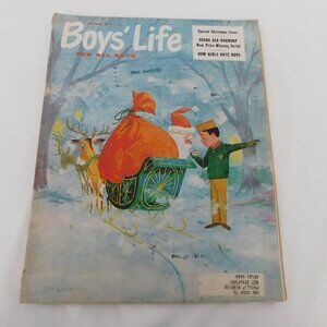 Boy's Life December 1959 Special Christmas Issue How Girls Rate Boys Ephemera
